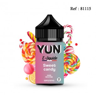 E-liquid Sweet Candy 40mL YUN + free boosters