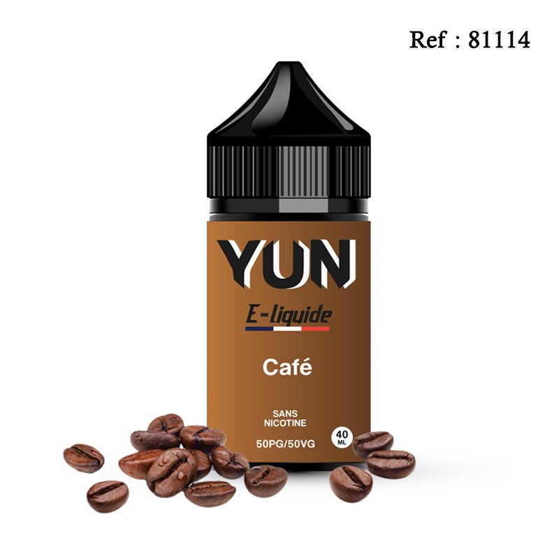 E-liquid Café 40mL YUN + free boosters