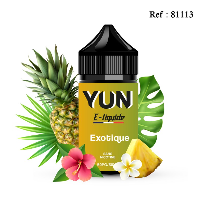 E-liquid Exotique 40mL YUN + free boosters