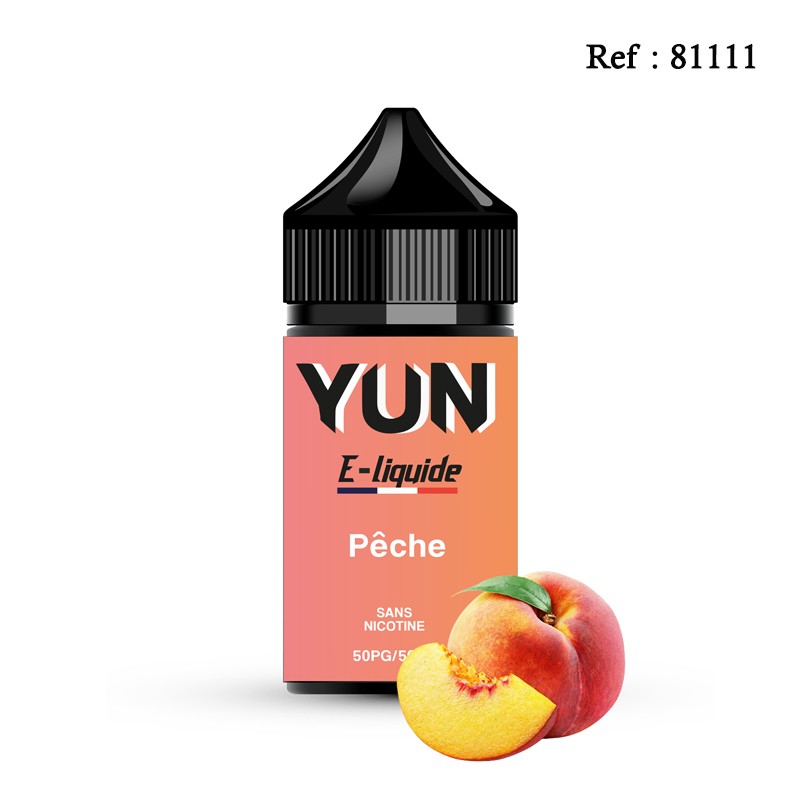 E-liquid Pêche 40mL YUN + free boosters