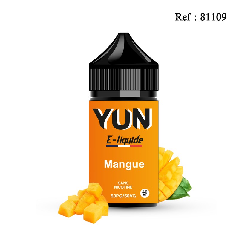 E-liquid Mangue 40mL YUN + free boosters