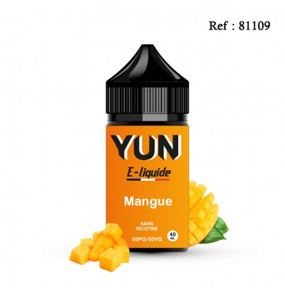 E-liquid Mangue 40mL YUN + free boosters