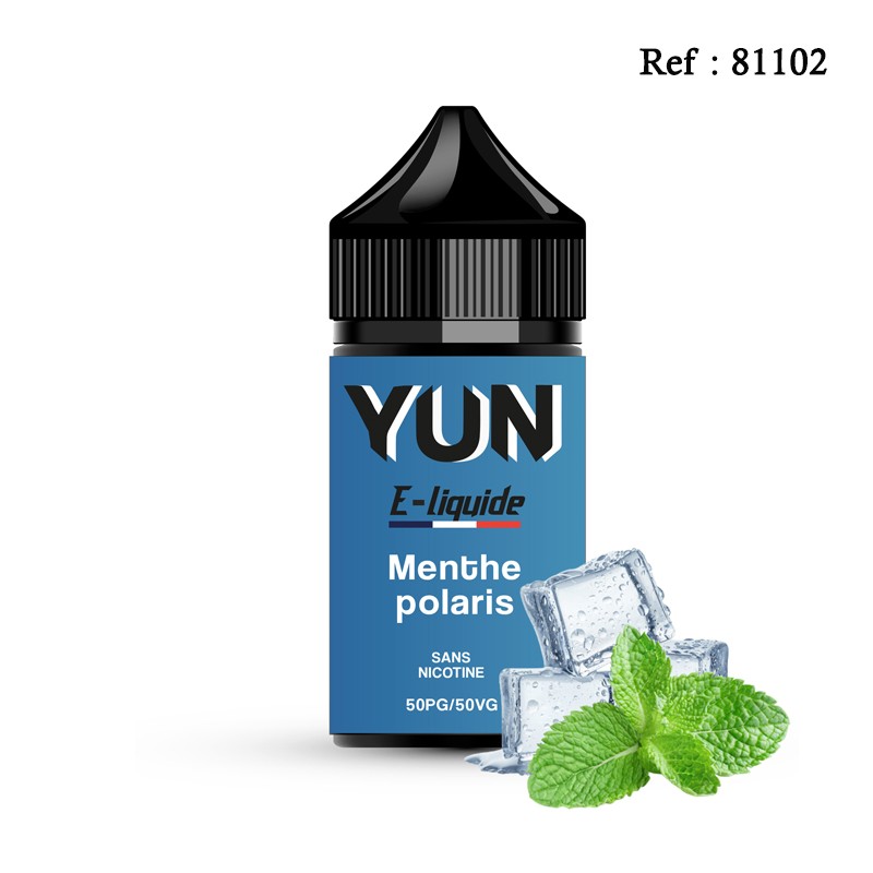 E-liquid Menthe Polaris 40mL YUN + free boosters