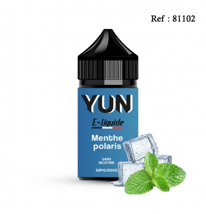 E-liquid Menthe Polaris 40mL YUN + free boosters