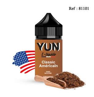 E-liquid Classic Américain 40mL YUN + free boosters