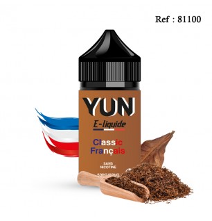 E-liquid Classic Français 40mL YUN + free boosters