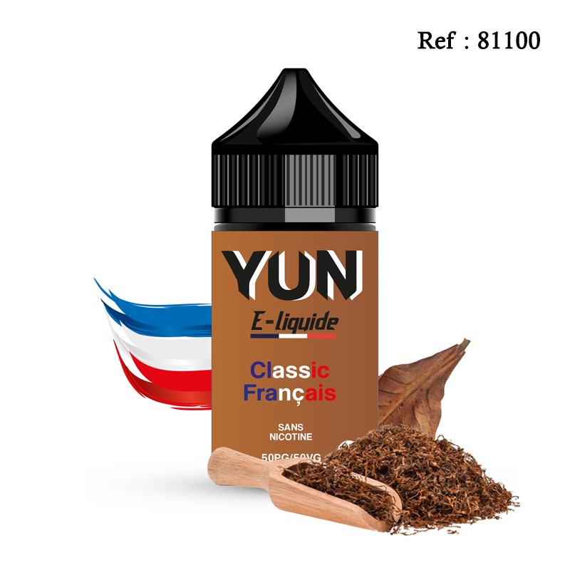 E-liquid Classic Français 40mL YUN + free boosters