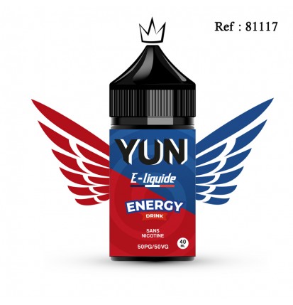 E-liquid Energy drink 40mL YUN + free boosters