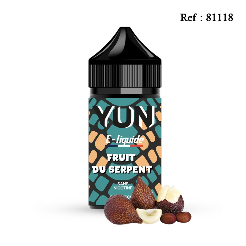 E-liquid Fruit du serpent 40mL YUN + free boosters