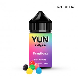 E-liquide YUN Dragibuzz 40mL + boosters