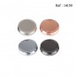 Pocket ashtray shiny Ø 5cm assorted per 12 pcs