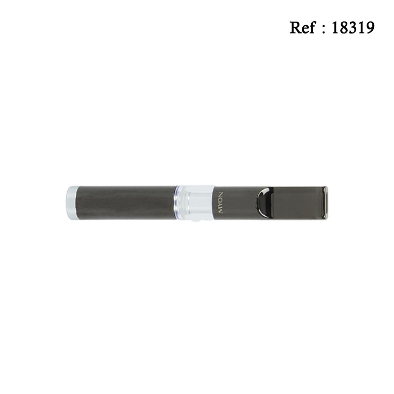 Fume cigarette MYON Noir avec bec de rechange, en coffret cadeau