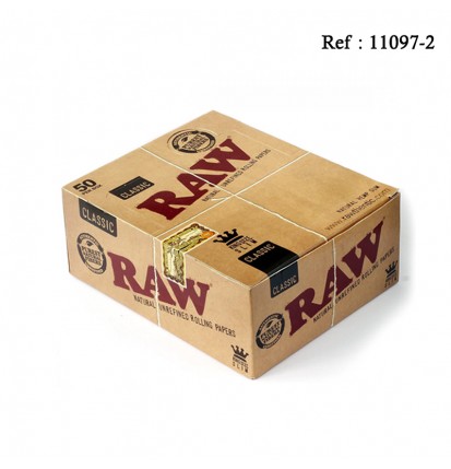 RAW Connisseur King Size Cigarette paper, display 50booklets