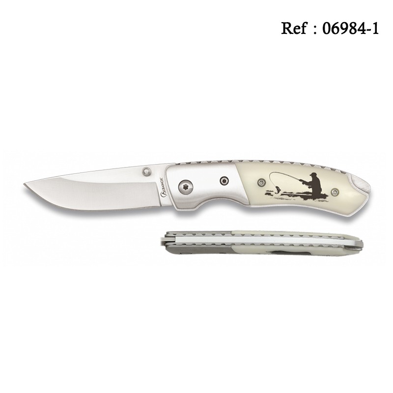 Fisher Knife 8 cm White