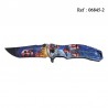 Knife 8.5 cm The Death 3D with clip