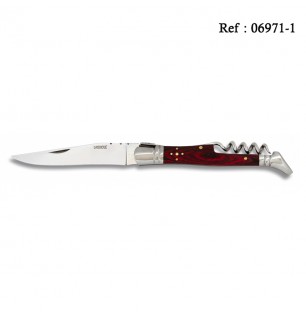 Knife Laguiole 9 cm TB Mirkata Red