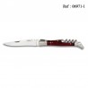 Knife Laguiole 9 cm TB Mirkata Red