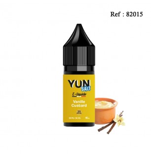 E-liquide YUN Salt Vanille custard 10mL