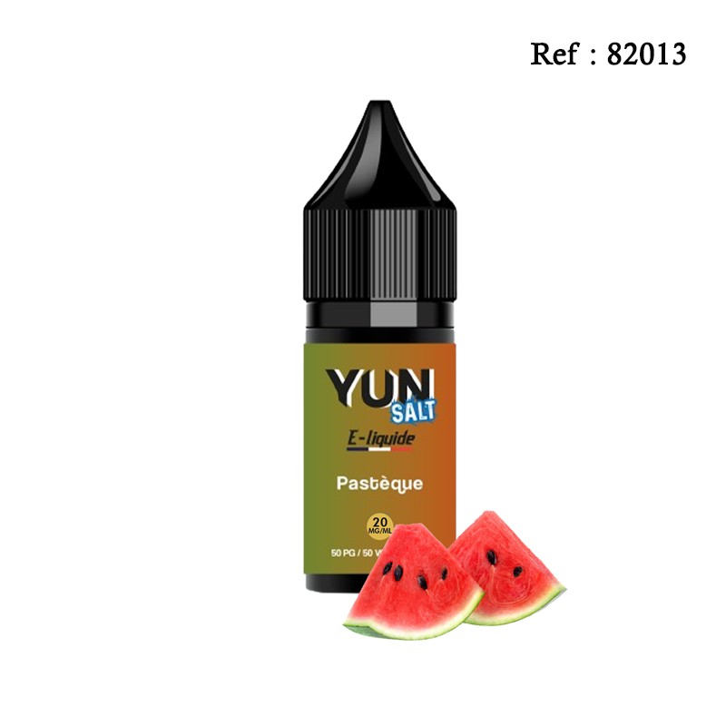 E-liquid YUN Salt Pastèque 10mL