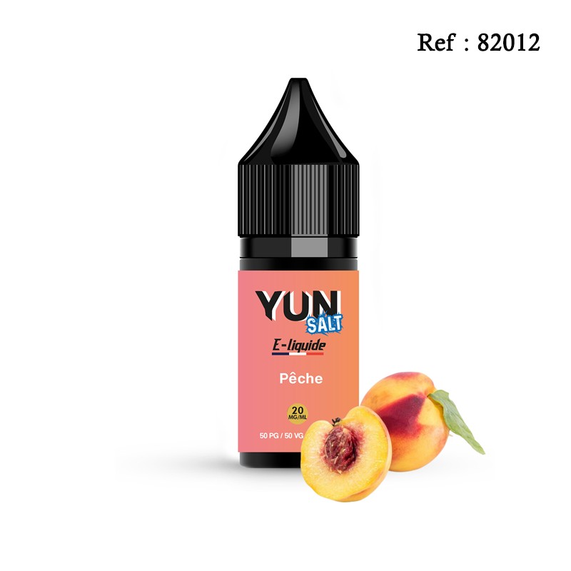 E-liquide YUN Salt Pêche 10mL