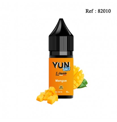 E-liquide YUN Salt Mangue 10mL