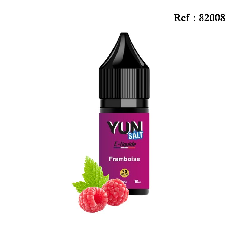 E-liquid YUN Salt Framboise 10mL