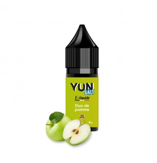 E-liquide YUN Salt Duo de pomme 10mL