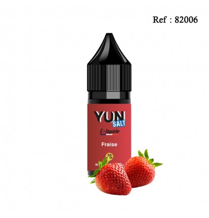 E-liquid YUN Salt Fraise 10mL