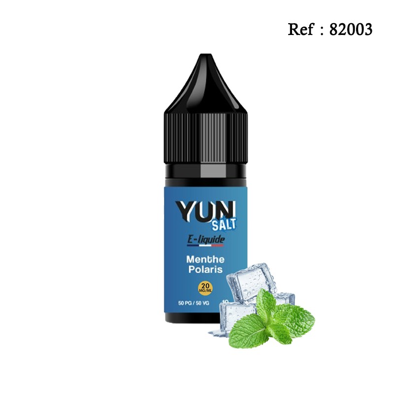 E-liquid YUN Salt Menthe Polaris 10mL