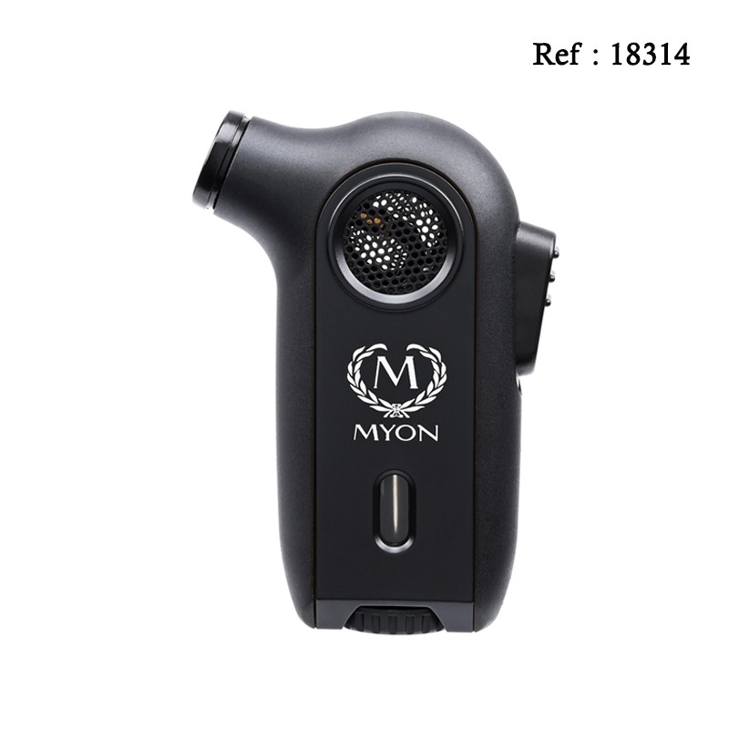 Jet flame lighter MYON Black