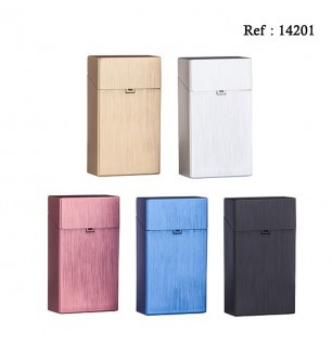 Cigarette box for cigarettes 100mm assorted per 12 pcs