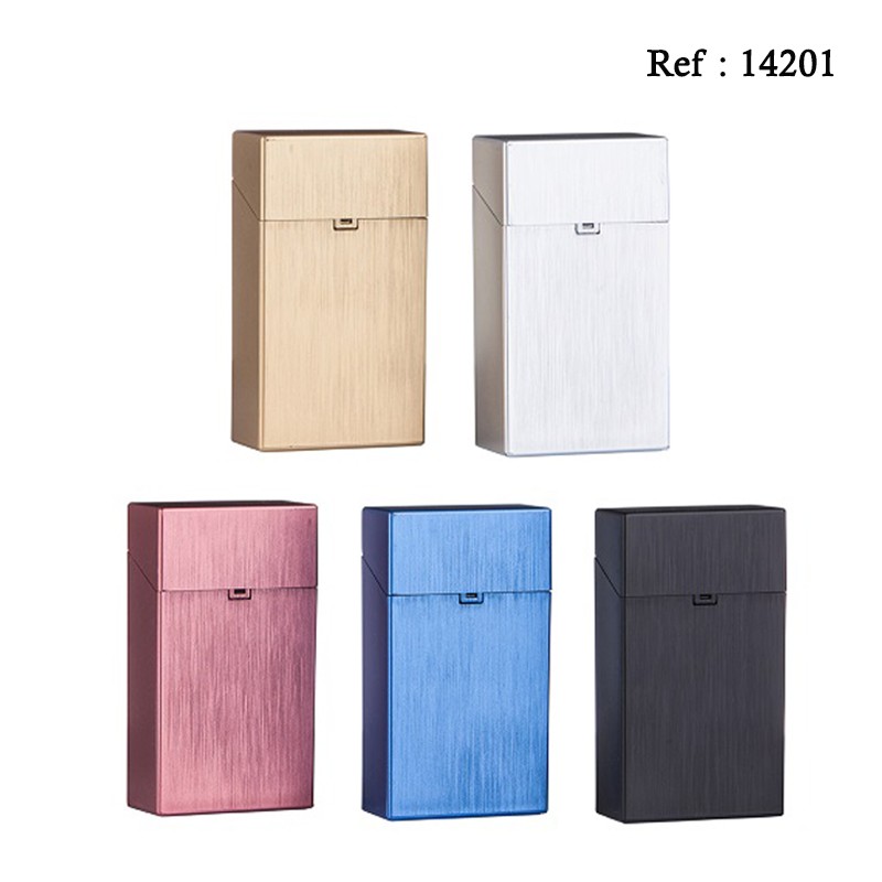 Cigarette box for cigarettes 100mm assorted per 12 pcs