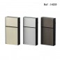 Cigarette box Slim decor Metal assorted per 12 pcs