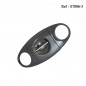 cigar cutter gun, V cut