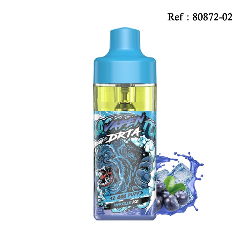 12K Myrtille glacée 0mg/mL VAPEN RDTA