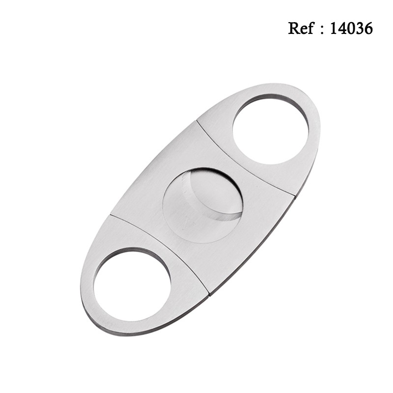 Cigar cutter metal chrome