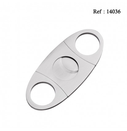 Cigar cutter metal chrome