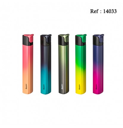 Briquet piezo Eurojet, coloris ass., display de 20