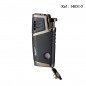 Eurojet lighter Double Jet black/gun with cigar punch