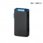 Eurojet lighter Double Jet black/blue with cigar punch