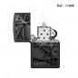 lighter ZIPPO black mat Black Abstract design