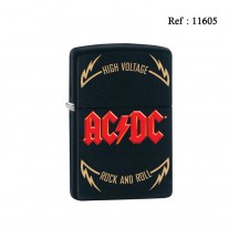 Briquet ZIPPO Noir décor AC-DC high Voltage