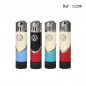 Briquet piezo CHAMP VW coloris ass., display de 8