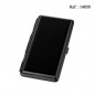 Black Slim cigarette case 110mm