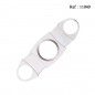 cigar cutter metal silver