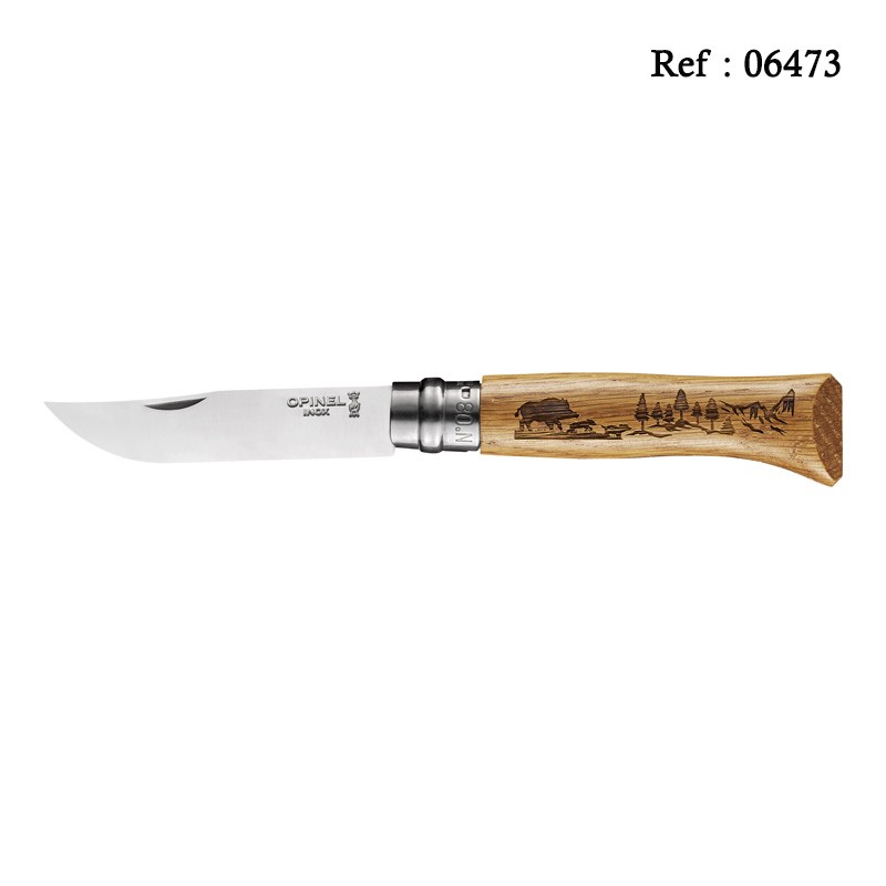 opinel knife N°08 Boar 8.5 cm