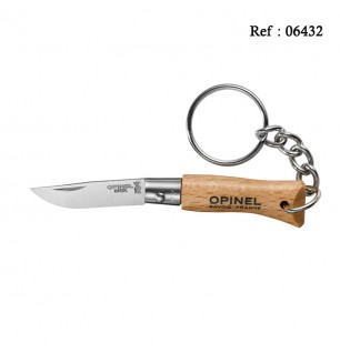 Couteau OPINEL porte clés N°02 inox 3.5cm, boîte de 6