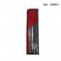 Briquet MYON Cigare un Jet Carbone Rouge