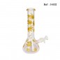 Glass Bong leave 20 cm Ø 4cm