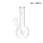 Glass Bong Small Leaf 16 cm, Ø 24 mm